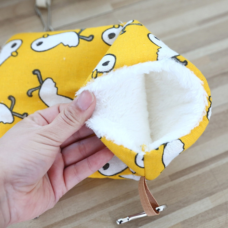 Hamstri puur Tuhkru tunneli võrkkiik rotile, soe hamstri toru mänguasi rippuv voodipuur hamstriküülikule meriseale väikeloomadele