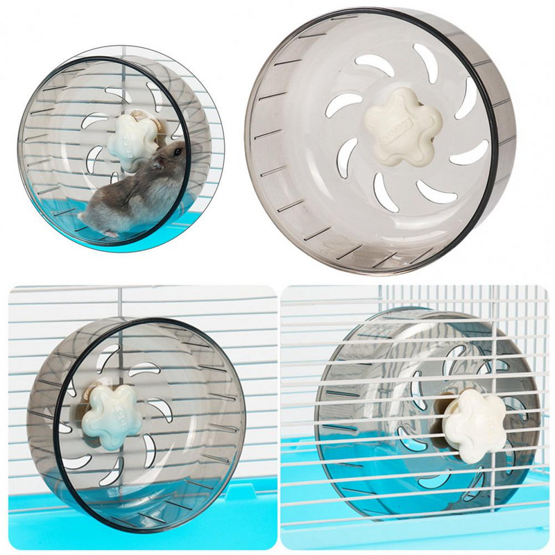 Pratimai Bėgiojimas Žiurkėno bėgimo ratas Naudingas plastikinis žiurkėno sportinis ratas Žiurkėno burundukas žiurkėnų laikytojams