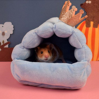 Κρεβάτι κουνελιών για αρουραίους τσιντσιλά Μικρό κατοικίδιο ζώο Κλουβιά με χάμστερ Ζεστή φωλιά για ινδικά χοιρίδια Ποντίκια Βαμβακερό ύφασμα Ζεστή πώληση
