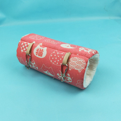 Naminių gyvūnėlių tunelio lizdas Žiurkėno hollando triušio šinšilos hamakas Žaislų šiluminės reikmenys Naminių gyvūnėlių vamzdžių lizdas