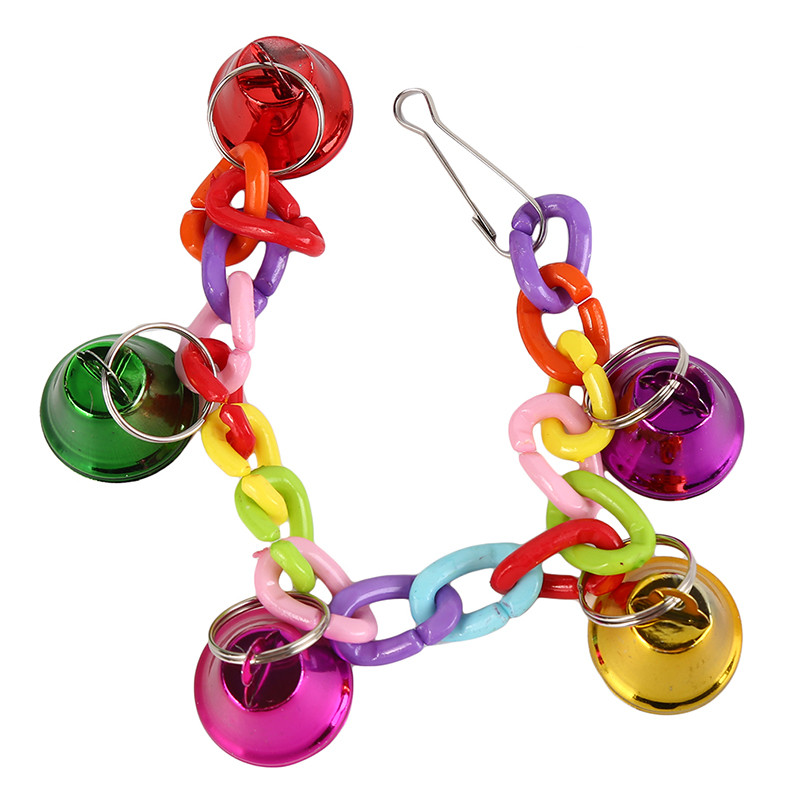 Păsări Jucării Cockatiel amuzant Peruș Conur Păsări Mușcături Jucărie Papagal Leagăn Cuști Jucării de mestecat Acrilic Pod Suspension Coarda de cățărat