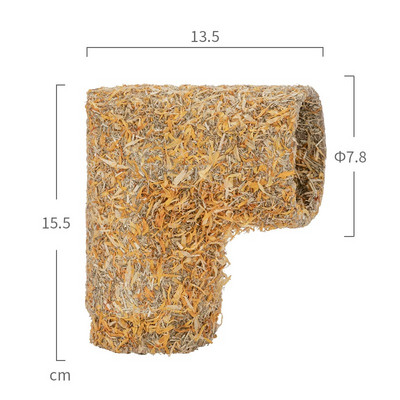 Tunel pentru hamsteri, iarbă naturală, pulbere, țeavă, pitic, auriu, urs de mătase, bricolaj, cuib, canal combinat, articole de jucărie