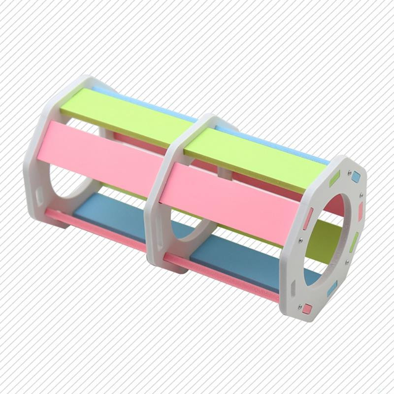 Tunel de jucărie pentru hamsteri, colorat, amuzant, cobai, tub pentru hamster, jucărie, tunel, jucării pentru hamster, tunel, accesorii pentru cușcă pentru hamster.