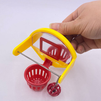 Funny Parrot Birds Toys Mini Basketball Hoop Props Parakeet Bell Ball Chew Toy Προμήθειες για κατοικίδια