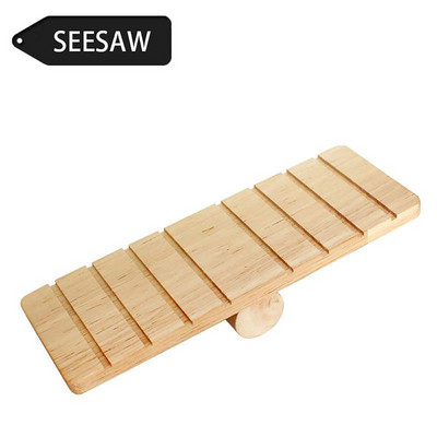 Jucărie pentru cățărare pentru hamsteri Scară din lemn pentru animale mici de companie Accesorii pentru cuști pentru animale de companie Jucării pentru exerciții pentru hamsteri naturale Accesorii pentru cobai