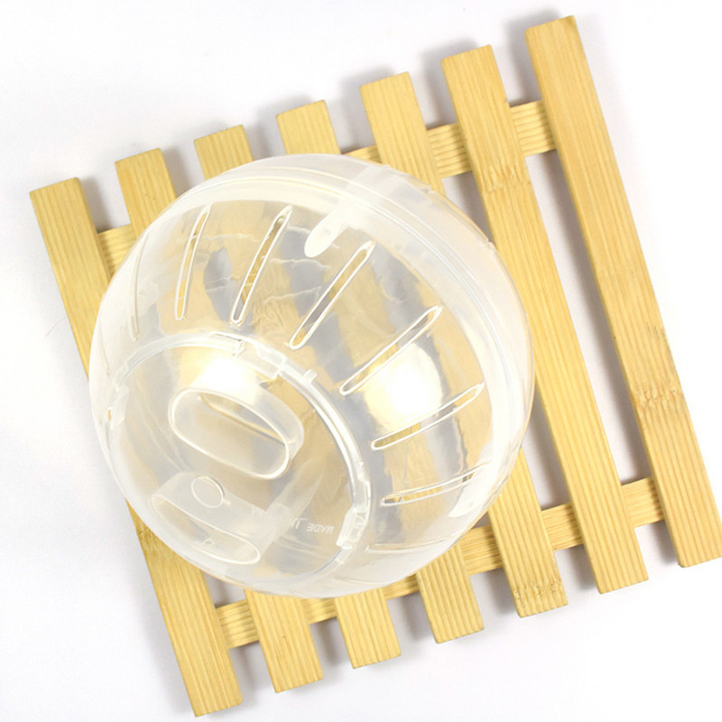 Animal de companie Rozatoare Soareci Jogging Hamster Gerbil Sobolan Jucărie Minge de exercițiu din plastic Jucării minunate cu minge pentru animale de companie 10cm 12cm