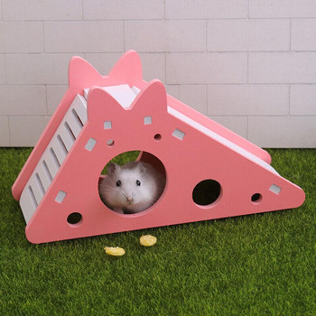 Παιχνίδι Hamster Slide Παιχνίδι Χάμστερ Σπίτι Βίλα Κλουβί Σκάλα Άσκησης Παιχνίδι άσκησης για Ποντίκι Χάμστερ Αξεσουάρ χάμστερ συναρμολογημένο