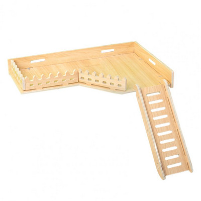 Universal Hamster Climbing Ladder Anti-Scratch Landscaping Wear Resistant Rat Climbing Toy Cage Accessories