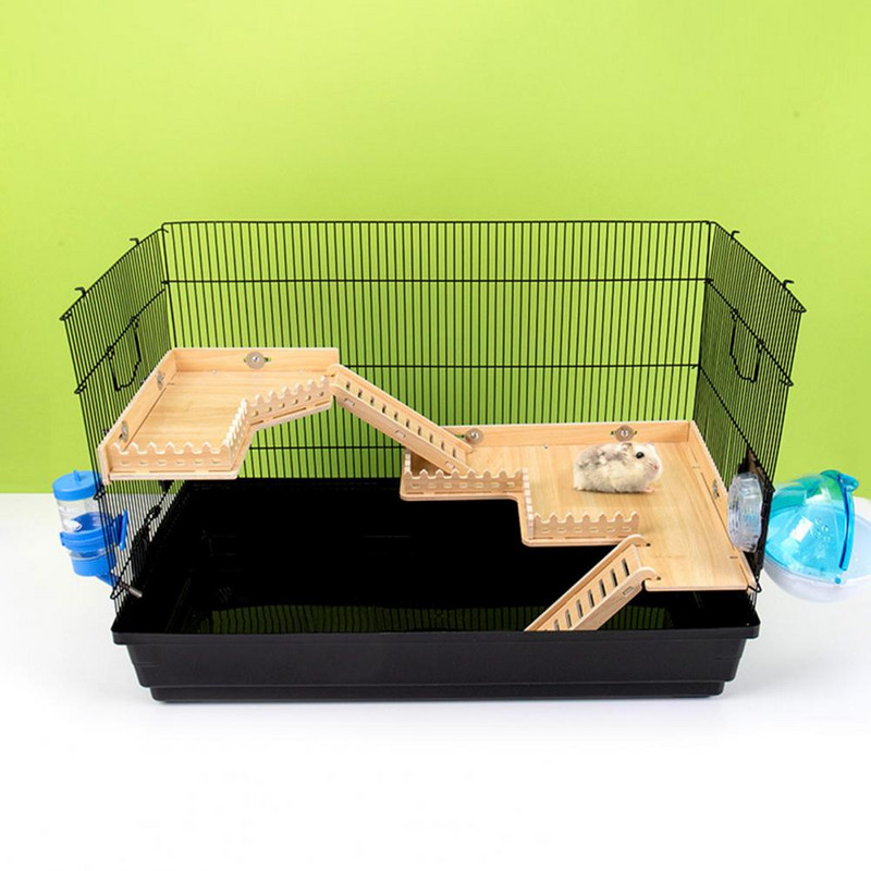 Universal Hamster Climbing Ladder Anti-Scratch Landscaping Wear Resistant Rat Climbing Toy Cage Accessories