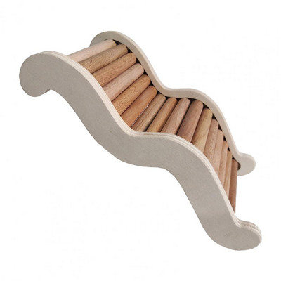 Scară robustă pentru cățărat pentru hamsteri Jucărie pentru hamster rezistentă la mușcături Slefuirea dinților Cobai Jucărie pentru cățărat