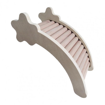 Scară robustă pentru cățărat pentru hamsteri Jucărie pentru hamster rezistentă la mușcături Slefuirea dinților Cobai Jucărie pentru cățărat