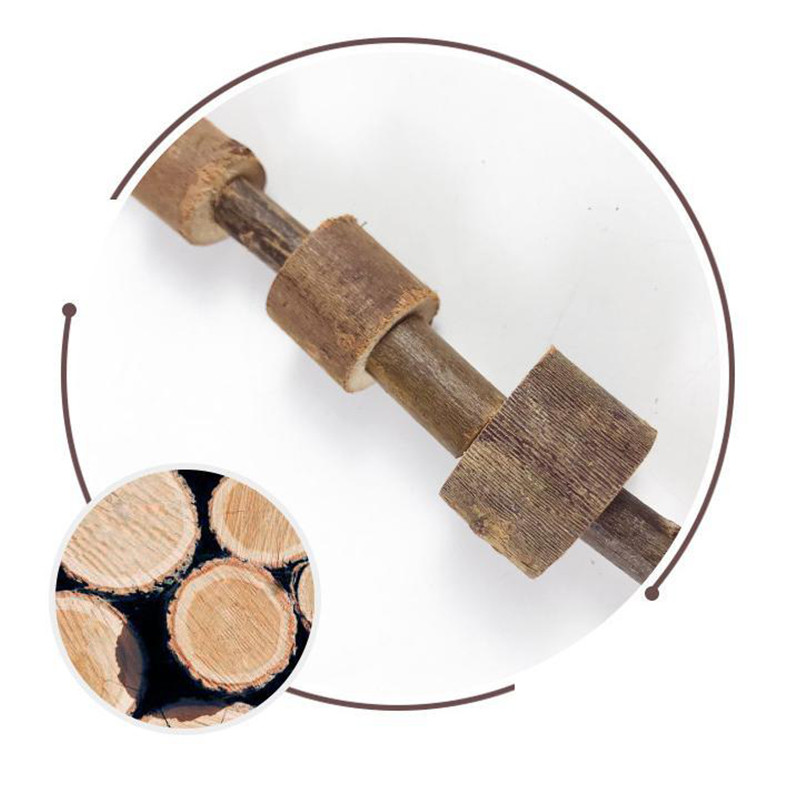 Smulkūs gyvūnai Dantų priežiūra Graužikai Triušiai Natūralus naminis gyvūnėlis Krūminis stygas Pakabinamas Kramtomas kramtomas žaislas Mokymas Ekologiškas