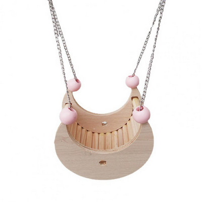 Papagoi puurimänguasi Mugav hamstrimänguasi Lemmiklooma raputava paadiga mänguasi