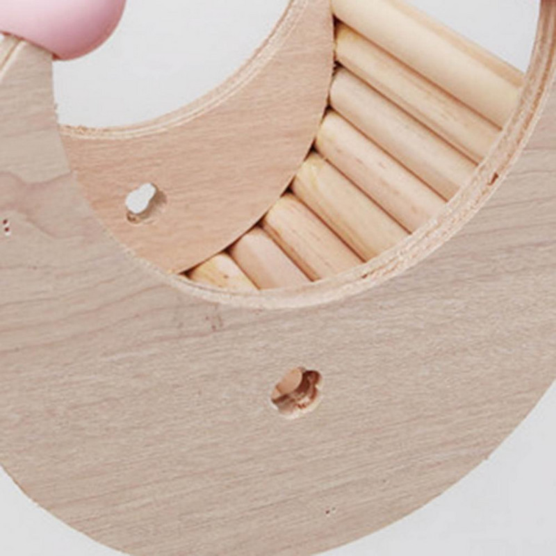 Papagoi puurimänguasi Mugav hamstrimänguasi Lemmiklooma raputava paadiga mänguasi