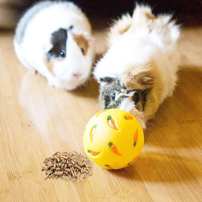 Bunny Treat Ball Lemmikloom Aeglane Feeder Kauss Koer Interaktiivne mänguasi Suupiste Mängupall Lekkiv toit Söötmine Mänguasjad Tuhkur Kiisu Koer Jänes Rott