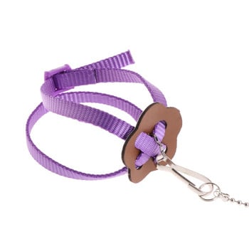 Parrot Bird Leash Outdoor Ρυθμιζόμενο λουρί για εκπαίδευση Σχοινί Anti Bite Flying Band Μαλακό άνετο Parrot Leash Drop Ship