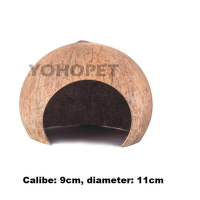 Prirodni mali kućni ljubimci Kokosovi kavezi Kavez za kućne ljubimce za hrčka Zamorac Miševi Vjeverica Drvena kućica za štakora Glodavac Gnijezdo za male životinje