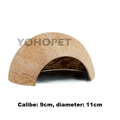 Prirodni mali kućni ljubimci Kokosovi kavezi Kavez za kućne ljubimce za hrčka Zamorac Miševi Vjeverica Drvena kućica za štakora Glodavac Gnijezdo za male životinje