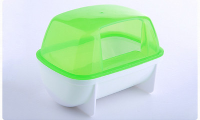 Cutie de gunoi pentru hamsteri Baie cu nisip Toaletă tigaie mici pentru animale de companie hamsteri șoareci Cușcă Curățarea băii saună cameră chinchilla șobolan aprovizionare