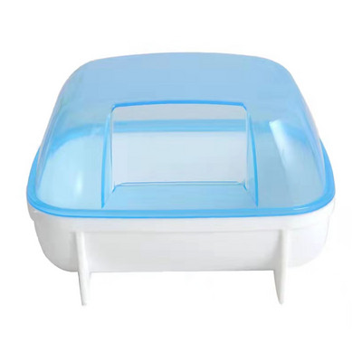 Cutie de gunoi pentru hamsteri Baie cu nisip Toaletă tigaie mici pentru animale de companie hamsteri șoareci Cușcă Curățarea băii saună cameră chinchilla șobolan aprovizionare