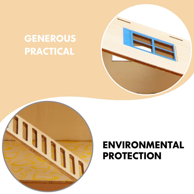 1 set hamster castel hamster casă din lemn scară pentru cățărat hamster joacă castel cameră șobolan cușcă jucărie exercițiu cu scară