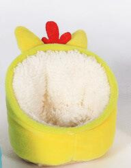 Χειμωνιάτικο ζεστό κατοικίδιο καναπέ-κρεβάτι κινουμένων σχεδίων Κλουβί για αξεσουάρ χάμστερ ινδικό χοιρίδιο Σπίτι κρεβατιού Μικρή φωλιά ζώων για τρωκτικό/ινδικό χοιρίδιο