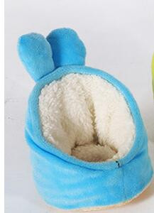 Χειμωνιάτικο ζεστό κατοικίδιο καναπέ-κρεβάτι κινουμένων σχεδίων Κλουβί για αξεσουάρ χάμστερ ινδικό χοιρίδιο Σπίτι κρεβατιού Μικρή φωλιά ζώων για τρωκτικό/ινδικό χοιρίδιο