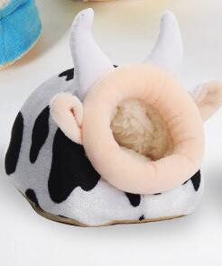 Χειμωνιάτικο ζεστό κατοικίδιο καναπέ-κρεβάτι κινουμένων σχεδίων Κλουβί για αξεσουάρ χάμστερ ινδικό χοιρίδιο Σπίτι κρεβατιού Μικρή φωλιά ζώων για τρωκτικό/ινδικό χοιρίδιο