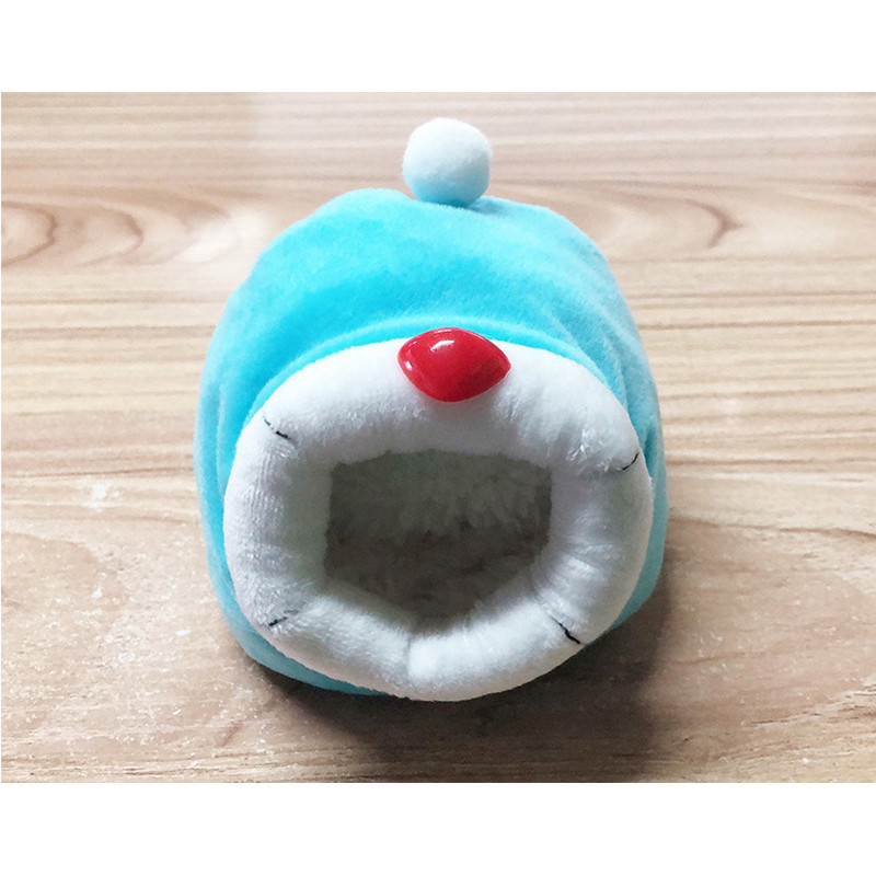 Χειμωνιάτικο ζεστό κατοικίδιο καναπέ-κρεβάτι κινουμένων σχεδίων Κλουβί για αξεσουάρ χάμστερ ινδικό χοιρίδιο Σπίτι κρεβατιού Μικρή φωλιά ζώων για τρωκτικό/ινδικό χοιρίδιο