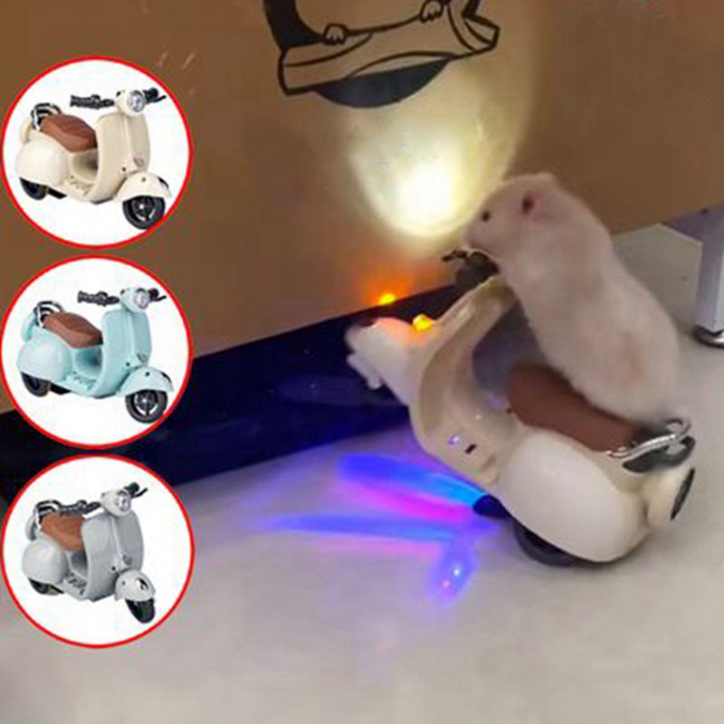 Väikese lemmiklooma interaktiivne mänguasi Hamstri mänguasi Suurepärane valgus- ja heliefektid Lemmiklooma jõul töötav treeningauto intelligentne