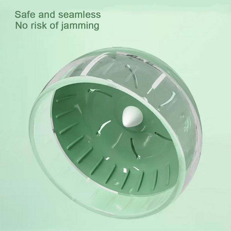 4 izmēra kāmja skriešanas kāmja skriešanas rotaļlieta, klusa, rotējoša skriešanas ritenis, mājdzīvnieku sporta vingrojums, īpaši kluss 4 krāsu jaunums