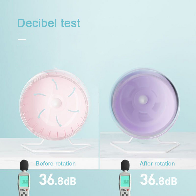 4 izmēra kāmja skriešanas kāmja skriešanas rotaļlieta, klusa, rotējoša skriešanas ritenis, mājdzīvnieku sporta vingrojums, īpaši kluss 4 krāsu jaunums