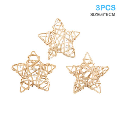 3 buc. Jucărie de mestecat hamster pentru animale mici, iepuri, șobolani, curățarea dinților țesute manual, molari de rattan, jucării pentru animale de companie, șobolani veveriță