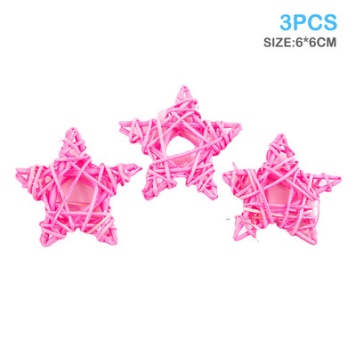 3 buc. Jucărie de mestecat hamster pentru animale mici, iepuri, șobolani, curățarea dinților țesute manual, molari de rattan, jucării pentru animale de companie, șobolani veveriță