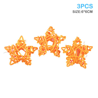 3 buc. Jucărie de mestecat hamster pentru animale mici, iepuri, șobolani, curățarea dinților țesute manual, molari de rattan, jucării pentru animale de companie, șobolani veveriță