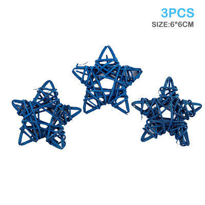 3 buc. Jucărie de mestecat hamster pentru animale mici, iepuri, șobolani, curățarea dinților țesute manual, molari de rattan, jucării pentru animale de companie, șobolani veveriță