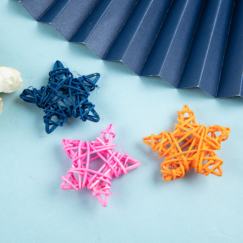 3 buc. Jucărie de mestecat hamster pentru animale mici, iepuri, șobolani, curățarea dinților țesute manual, molari de rattan, jucării pentru animale de companie, șobolani veveriță