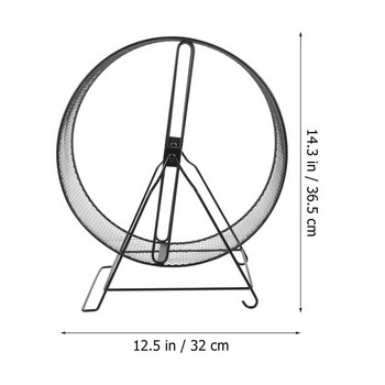 Колело Хамстер Упражнение Бягане Малка безшумна чинчила Голям таралеж Гвинея Пътеписец Метален домашен любимец Тихо S Животно