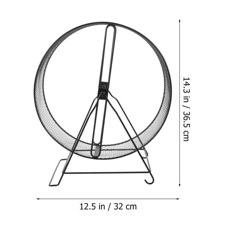 Τροχαίο χάμστερ Άσκηση Τρέξιμο Μικρό σιωπηλό Chinchilla Largehedgehog Γουινέας Ratgerbil Metal Pet Quiet S Animal