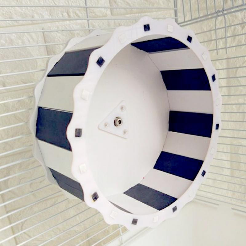 Antrenament pentru jogging Accesorii antiderapante silențioase pentru animale de companie Gerbili Soareci Accesoriu cușcă rotativă Jucărie sportivă Hamster Roată de alergare Exerciții