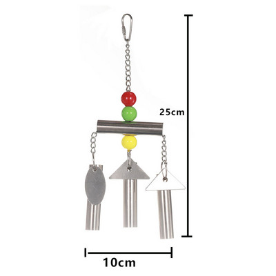 2021 Jucărie cu papagal Leagăn din oțel inoxidabil Suport de joacă pentru pasăre Jucării de mestecat pentru mușcături Accesorii pentru animale de companie Decor pentru cuști Accesorii pentru păsări