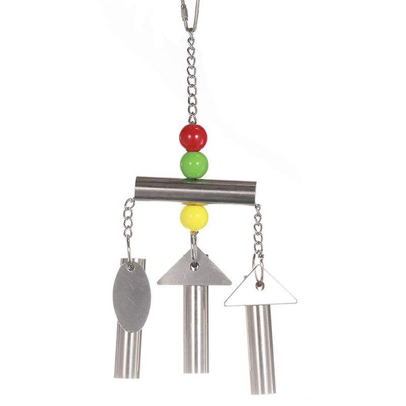 2021 Jucărie cu papagal Leagăn din oțel inoxidabil Suport de joacă pentru pasăre Jucării de mestecat pentru mușcături Accesorii pentru animale de companie Decor pentru cuști Accesorii pentru păsări