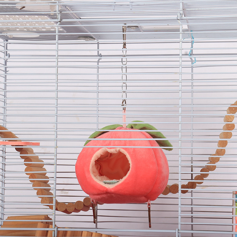 Cușcă pentru hamsteri de pluș moale pentru porcușor de Guineea.