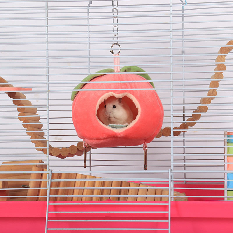 Cușcă pentru hamsteri de pluș moale pentru porcușor de Guineea.