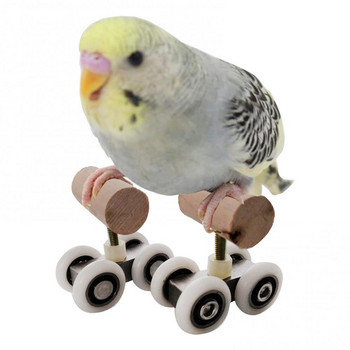 Parrot Mini Roller Skates Double Row Toy Pet Intelligence Supplies