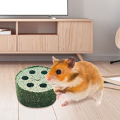 Timothy Grass Chew Molar Toys Natural Alfalfa Hay Grass Cakes for Hamster Guinea Pigs Σκίουρος Κουνέλια Τσιντσιλά Μικρά ζώα