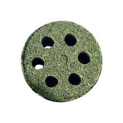 Timothy Grass Chew Molar Toys Natural Alfalfa Hay Grass Cakes for Hamster Guinea Pigs Σκίουρος Κουνέλια Τσιντσιλά Μικρά ζώα