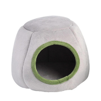 Cuib adormit de hamster | Peșteră confortabilă și ascunzătoare caldă | Cuib Cald pentru Animale Mici Lavabile Drăguț Peșteră Pat Călduț Pentru Animale Mici