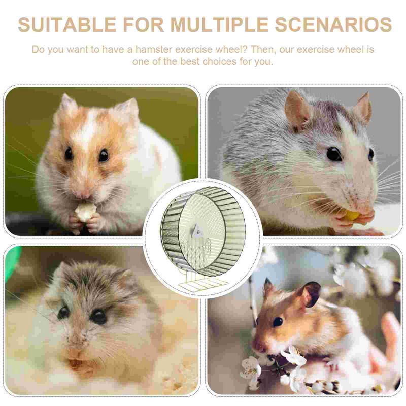 Riteņu kāmis, kluss šinšillas, mazs vingrinājums, kluss collas, skrienošs dzīvnieks apakštase Rotaļlieta žurka ezis kompakti lieli kāmju riteņi