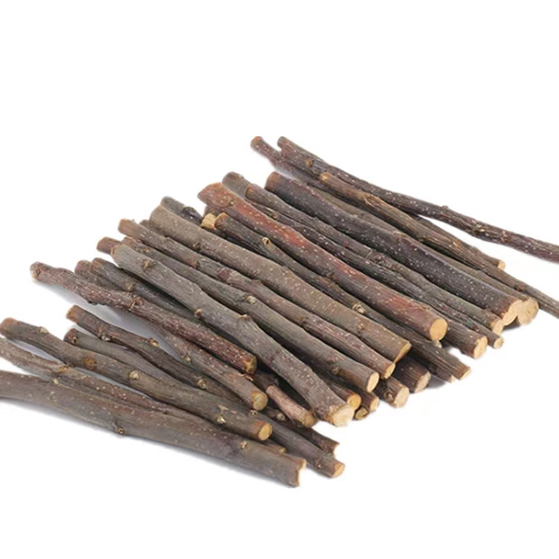 Profesionāla kāmja truša zobu slīpēšana Ābolu koku nūju minerāli Molāra akmens rotaļlietas šinšillu kāmju rotaļlietu piederumiem